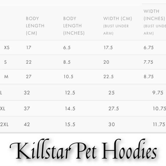 Killstar ✦ Hex Pet Hoodie ✦ L Black Jersey Cotton “I Hex Normal People” NWT - Picture 9 of 13